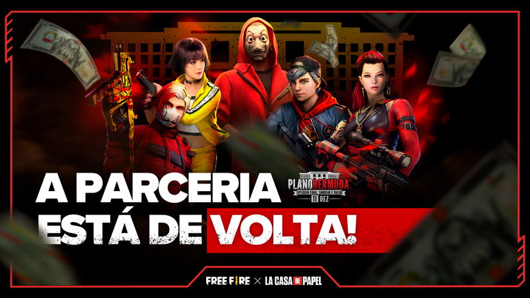 La Casa de Papel x Free Fire