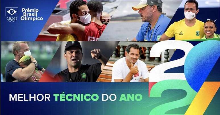 Comitê Olímpico Brasileiro premiará melhor técnico do ano. Seis concorrem ao troféu do COB.