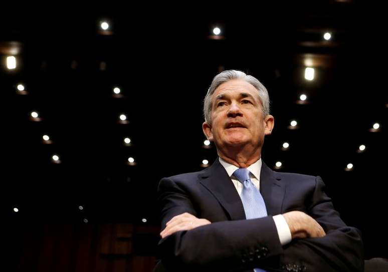 Chair do Federal Reserve, Jerome Powell
28/11/2017.  
 REUTERS/Joshua Roberts/File Photo