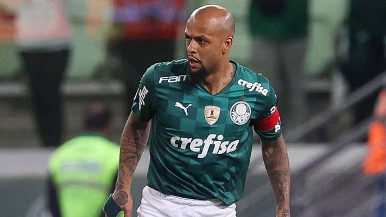 Felipe Melo atua no Palmeiras desde 2017 e conquistou o bicampeonato da Libertadores (Cesar Greco / Palmeiras)