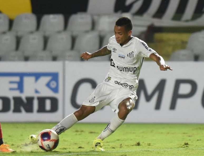 Allanzinho volta ao Santos depois do empréstimo ao Guarani (Foto: Ivan Storti/Santos FC)