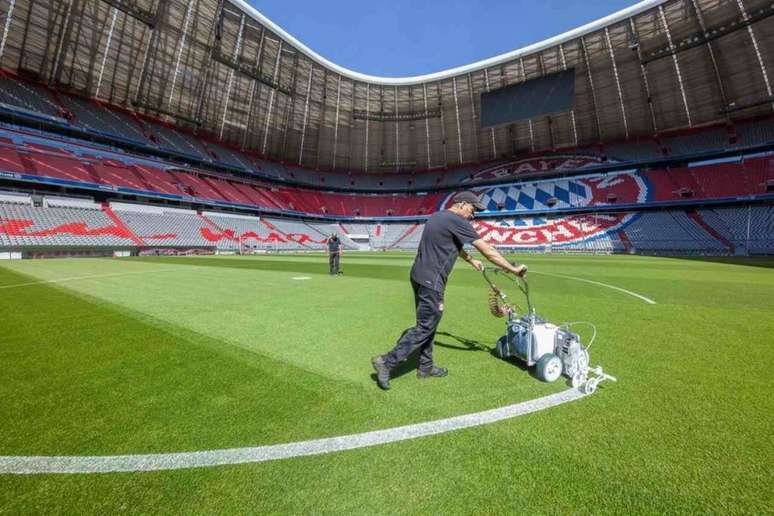 Allianz Arena, estádio do Bayern, voltará a receber jogo sem a presença de torcedores (Foto: Divulgação / Bayern)