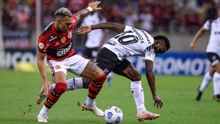 Vozão foi derrotado pelo Flamengo no Maraca (Foto: Marcelo Cortes / Flamengo)
