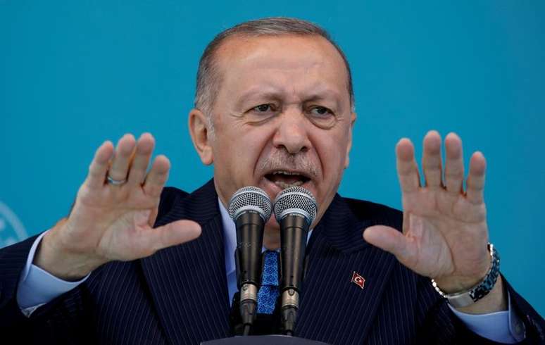 Tayyip Erdogan, presidente da Turquia
05/11/2021
REUTERS/Umit Bektas