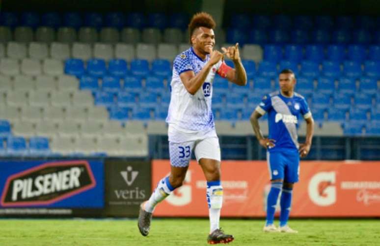 Luis Cangá tem contrato com o Delfin até o final da temporada (Foto: futbolecuador)