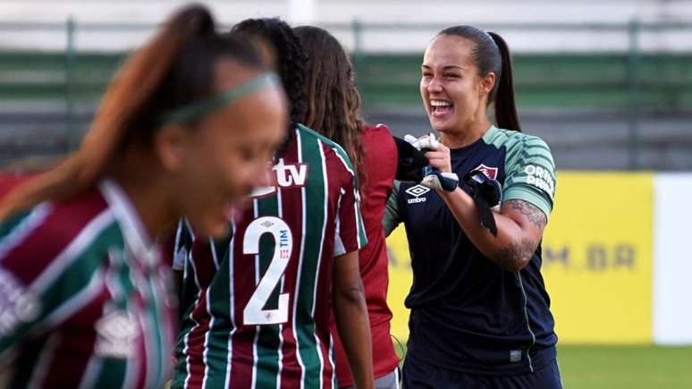 Nicole chegou ao Fluminense como reforço para temporada de 2021 (Foto: Mailson Santana/Fluminense FC)