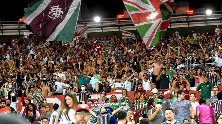 Torcida do Fluminense esgotou Setor Sul do Maracanã (Foto: Mailson Santana/Fluminense FC)