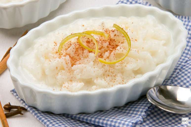 Guia da Cozinha - Receita de arroz doce light para uma sobremesa fit