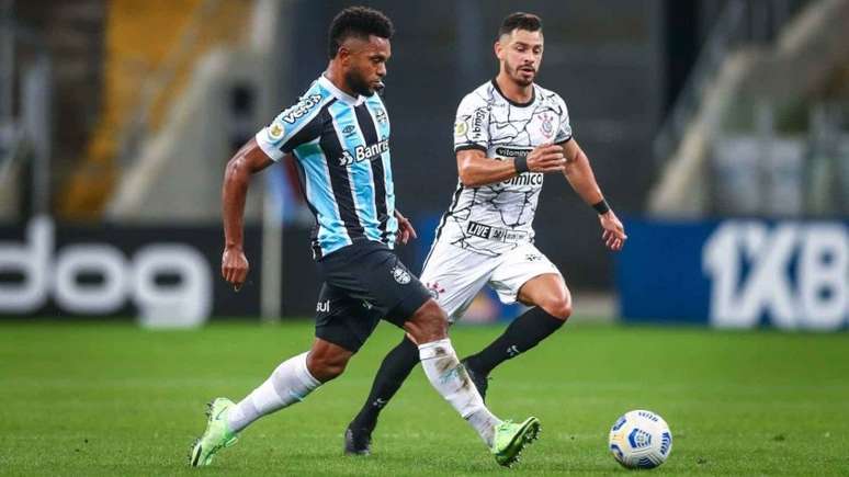 No primeiro turno, o Corinthians venceu o Grêmio em Porto Alegre (Foto: Rodrigo Coca / Agência Corinthians)