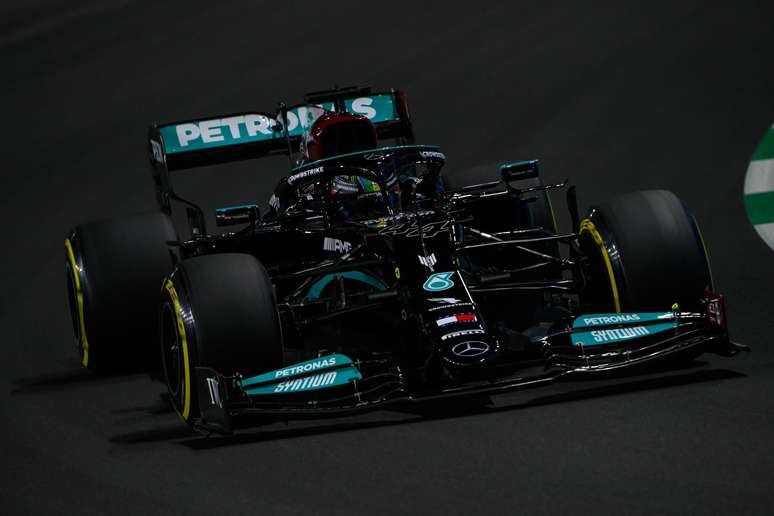 Lewis Hamilton na classificação para o GP da Arábia Saudita