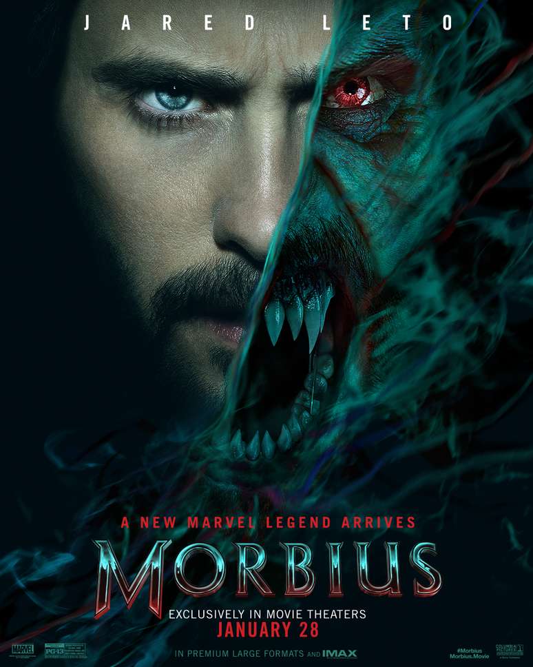 CCXP apresentou o pôster de Morbius, com Jared Leto