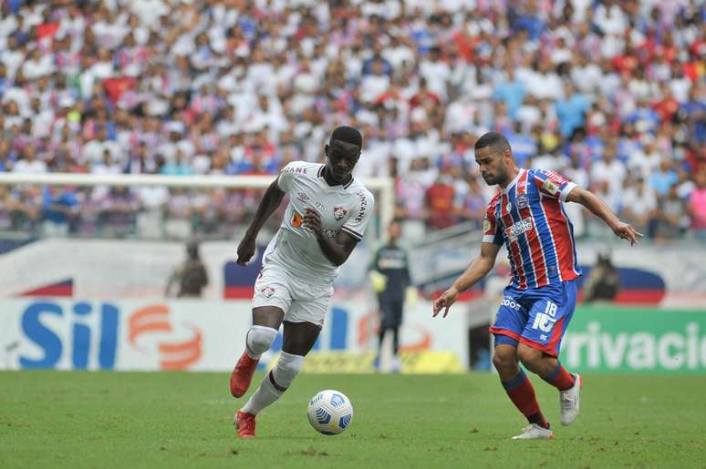 O Bahia venceu o Fluminense por 2 a 0, neste domingo, na Arena Fonte Nova, em Salvador