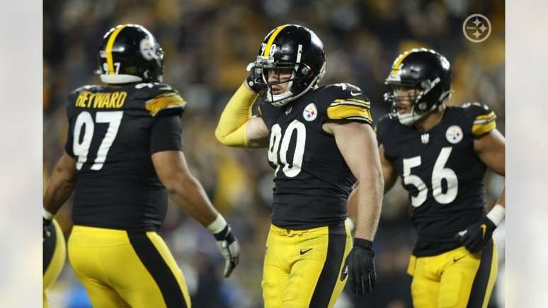 TJ Watt foi peça chave na defesa dos Steelers (Pittsburgh Steelers)