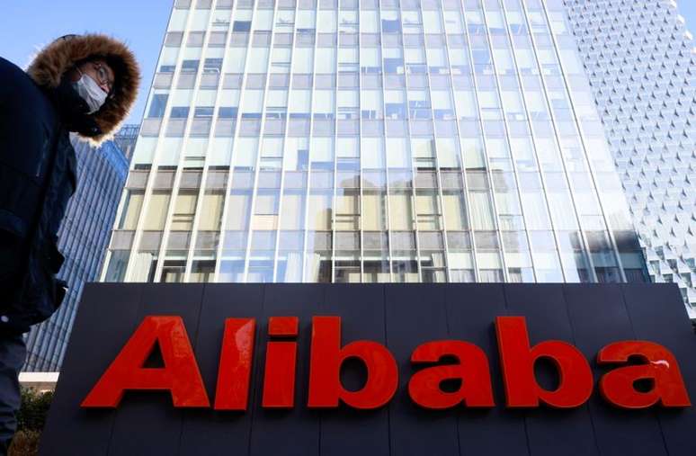 Escritório do Alibaba Goup, em Pequim, China
05/01/2021
REUTERS/Thomas Peter