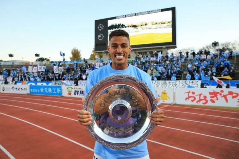 Lukian conquistou título da J-League 2 (Divulgação / Jubilo Iwata)