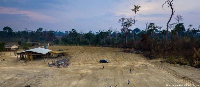 Região desmatada em 2019 em Altamira, no Pará, uma campeã do desmatamento