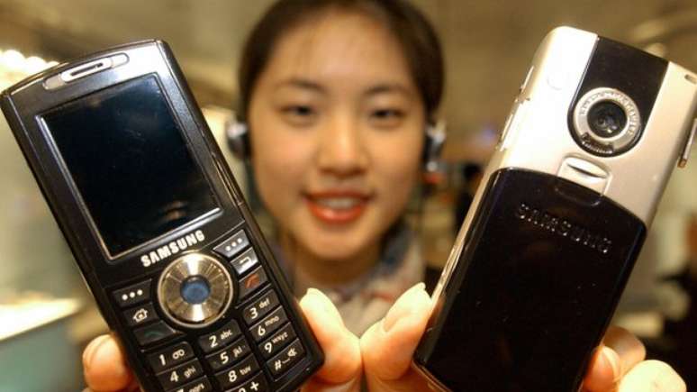 A sul-coreana Samsung beneficiou-se do avanço da infraestrutura 3G, que permitia conexões mais rápidas à internet