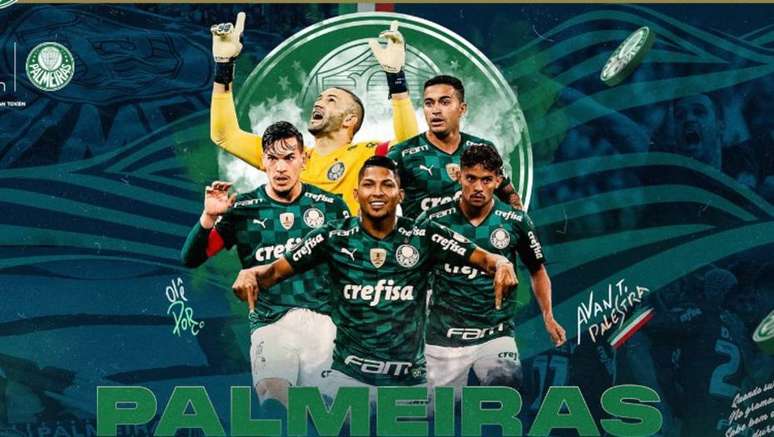 Palmeiras anunciou lançamento da fan token oficial do clube nesta terça-feira