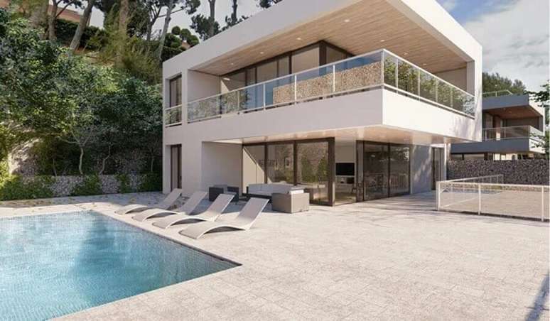 3. Saiba escolher as cores certas para a fachada da sua casa &ndash; Foto: Habitissimo