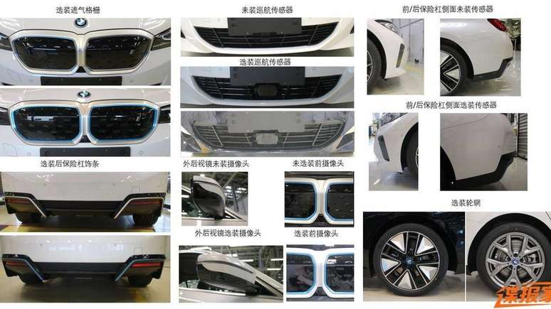 Novo BMW i3 aparece na China