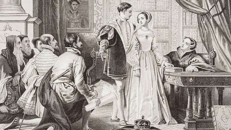 Lady Jane Grey assumiu a coroa após a morte de Eduardo, a primeira mulher no trono inglês
