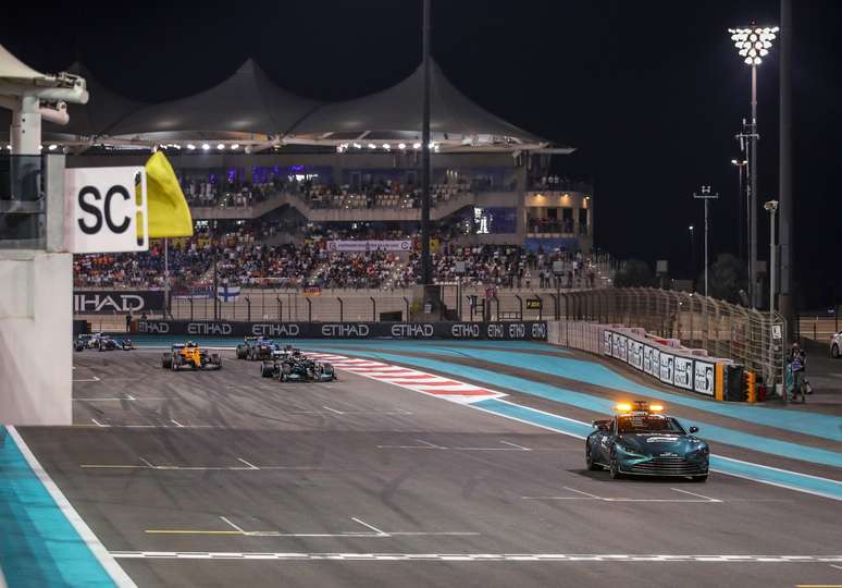 Safety Car no GP de Abu Dhabi