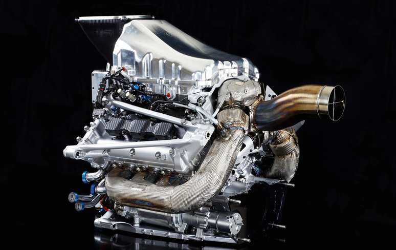 A unidade de potência da Honda, que levou Verstappen ao título de 2021
