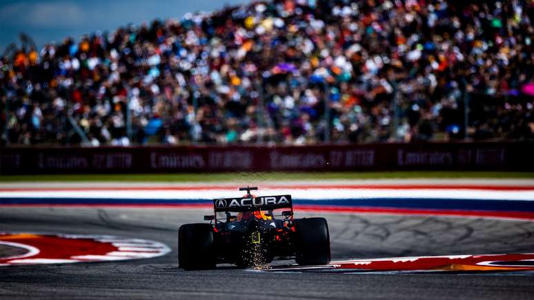 Verstappen pelo Circuito das Am&eacute;ricas