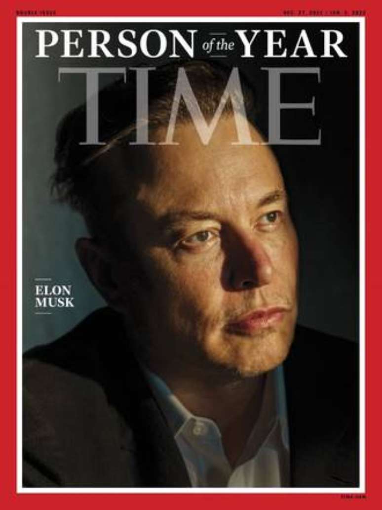 Elon Musk foi escolhido como Personalidade do Ano