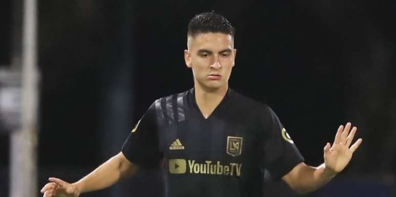 Atuesta em ação pelo Los Angeles FC (Foto: Los Angeles FC)