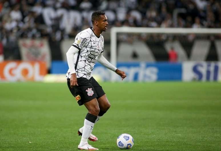 Jô durante partida do Corinthians (Foto: Rodrigo Coca/Ag. Corinthians)