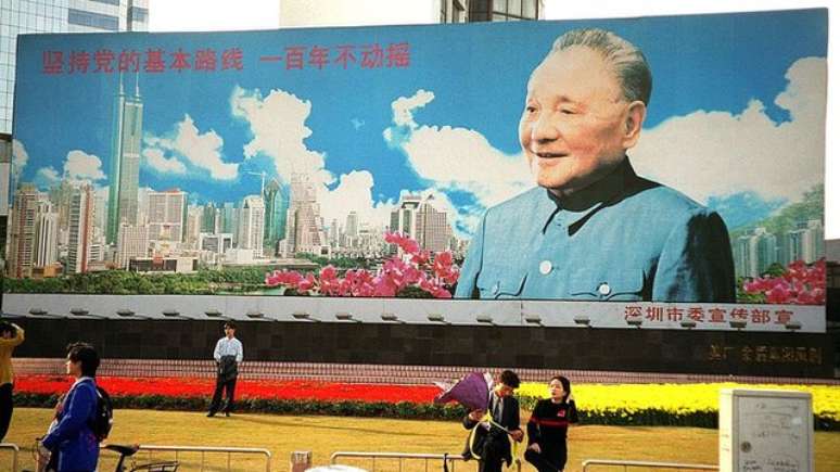 O papel de Deng Xiaoping na construção da China moderna é lembrado até hoje, especialmente em Shanzhen