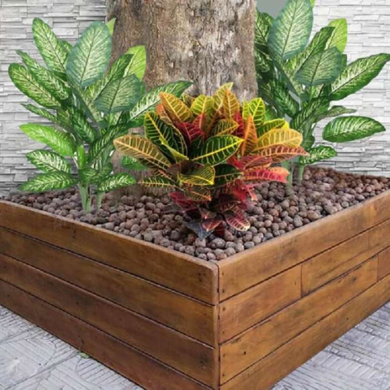 8. A argila expandida ajuda no desenvolvimento saudável da vegetação. Fonte: Mercado Livre