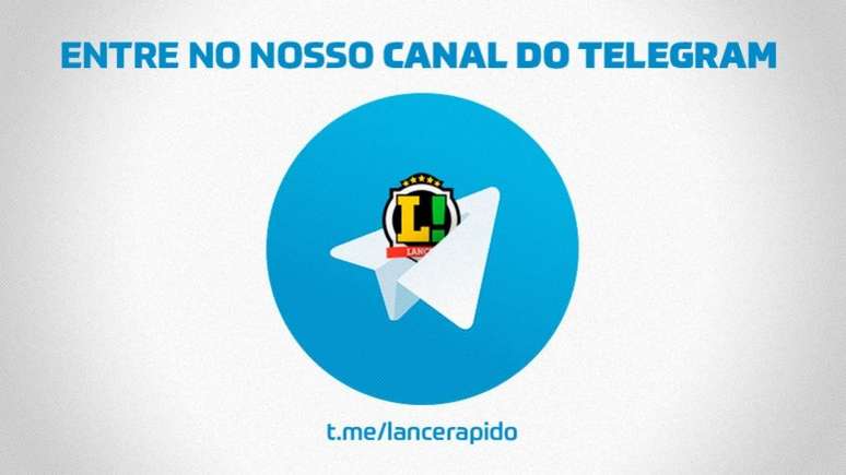 Participe do grupo do LANCE! no Telegram (Arte: Lance!)