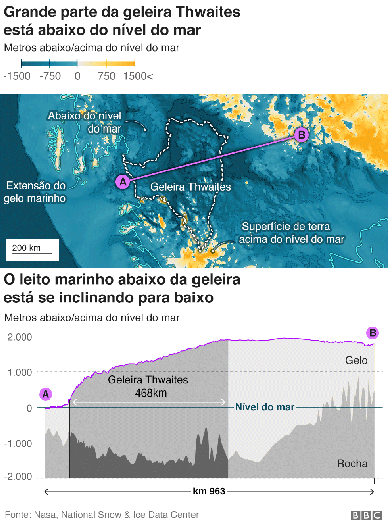 Ilustra&ccedil;&atilde;o da Ant&aacute;rtida