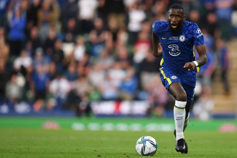 Rudiger é alvo de disputa entre PSG e Real Madrid (Foto: PAUL ELLIS / AFP)