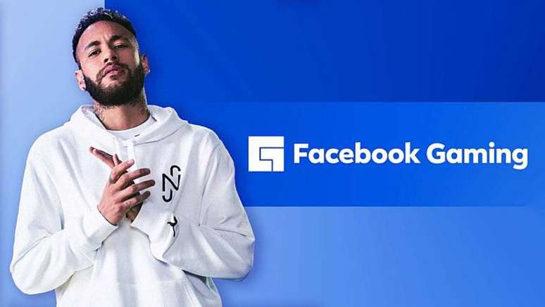 Neymar fecha nova parceria com Facebook para exclusividade de lives de games.