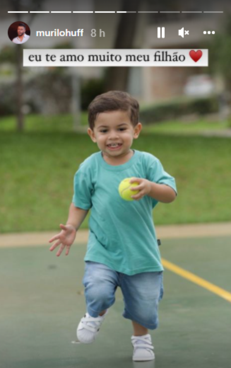 Murilo Huff parabeniza Leo pelos 2 anos