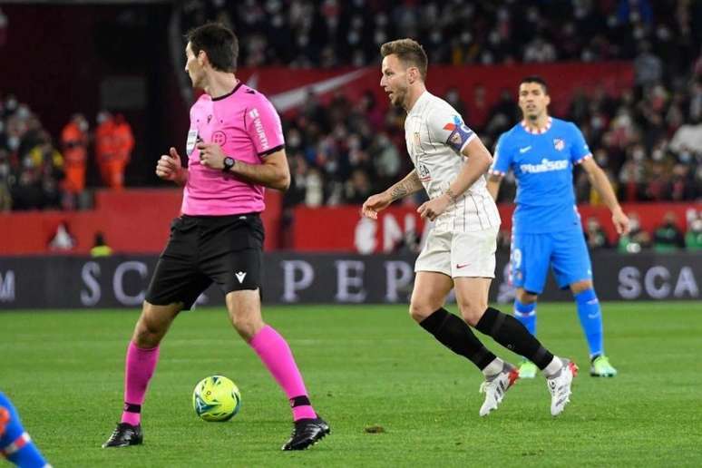 Sevilla venceu o Atlético de Madrid por 2 a 1 (Foto: Twitter / Sevilla)