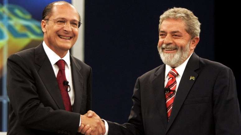 Alckmin e Lula foram oponentes na disputa presidencial de 2006