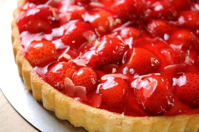 5. Receita de torta de morango simples e deliciosa – Foto iStock