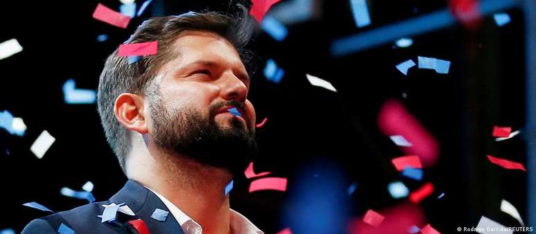 Gabriel Boric, de 35 anos, se tornará o presidente mais jovem da história do Chile