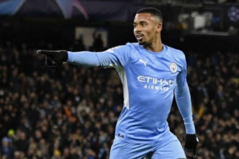 Jesus marcou em vitória contra o PSG (Foto: Oli SCARFF / AFP)