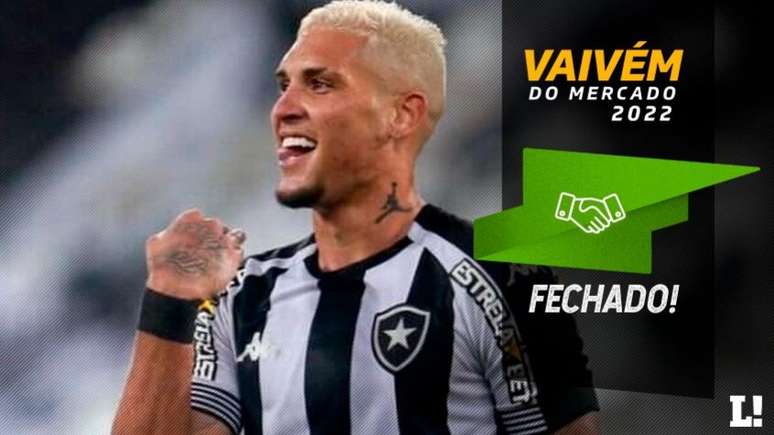 Rafael Navarro é o novo atacante do Palmeiras (Foto: Vitor Silva/ Botafogo)