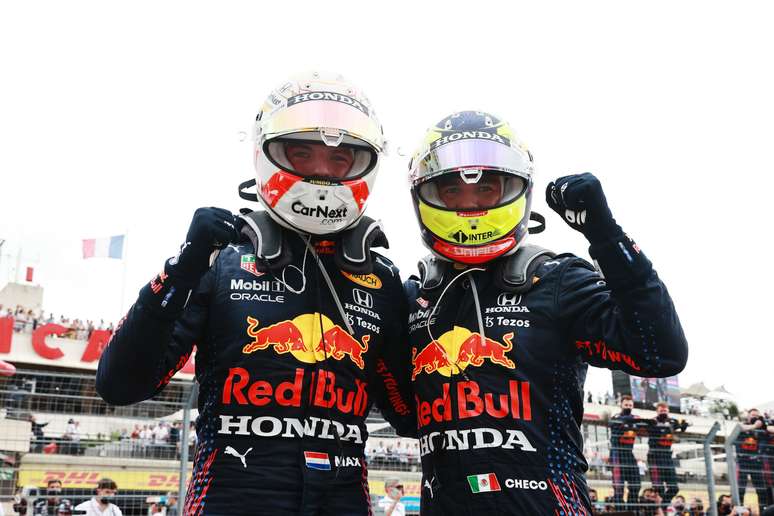 Max Verstappen e Sergio Pérez viveram ano histórico na Red Bull 