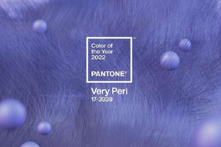 4. A Pantone divulgou a cor de ano 2022: PANTONE 17-3938 Very Peri. Fonte: Pantone