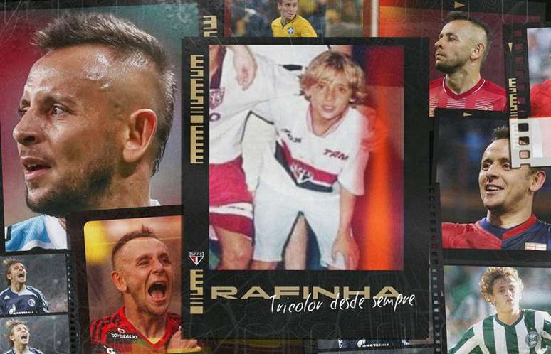 Rafinha sempre torceu pelo São Paulo