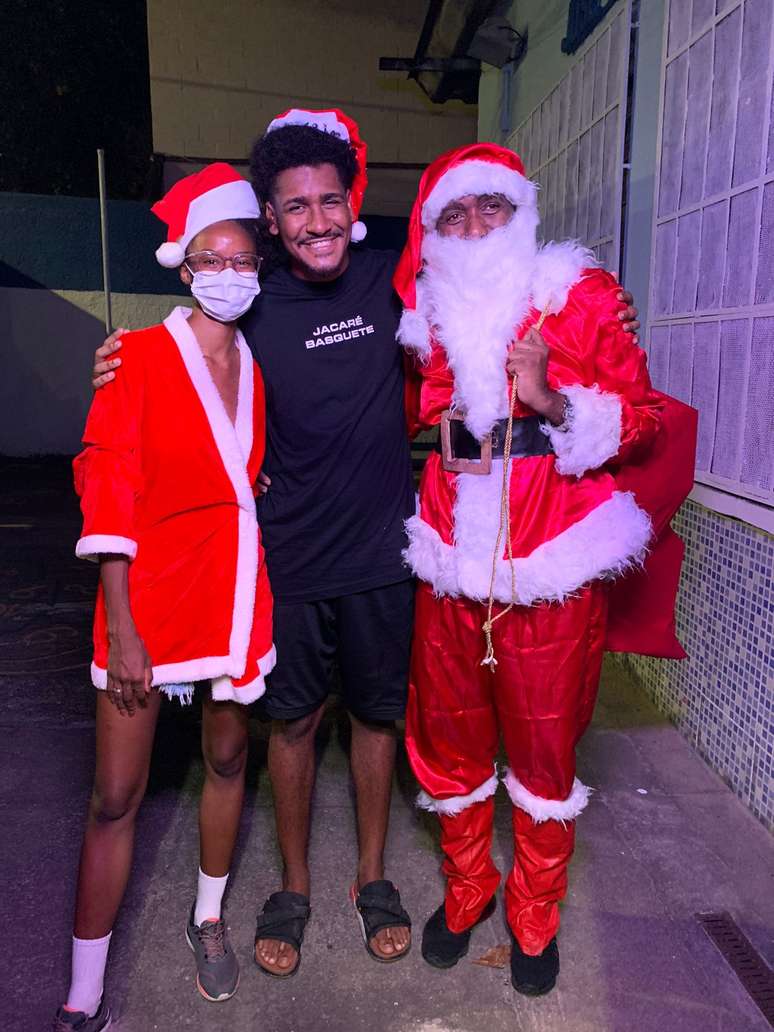 Papai Noel do Basquete