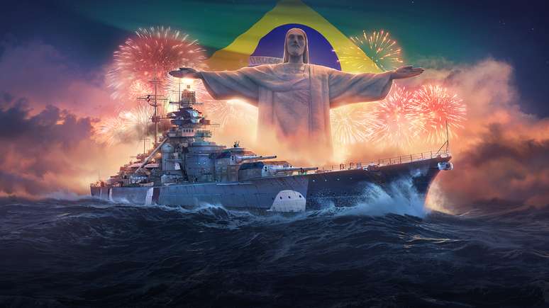 Atlantico é primeiro encouraçado brasileiro em World of Warships