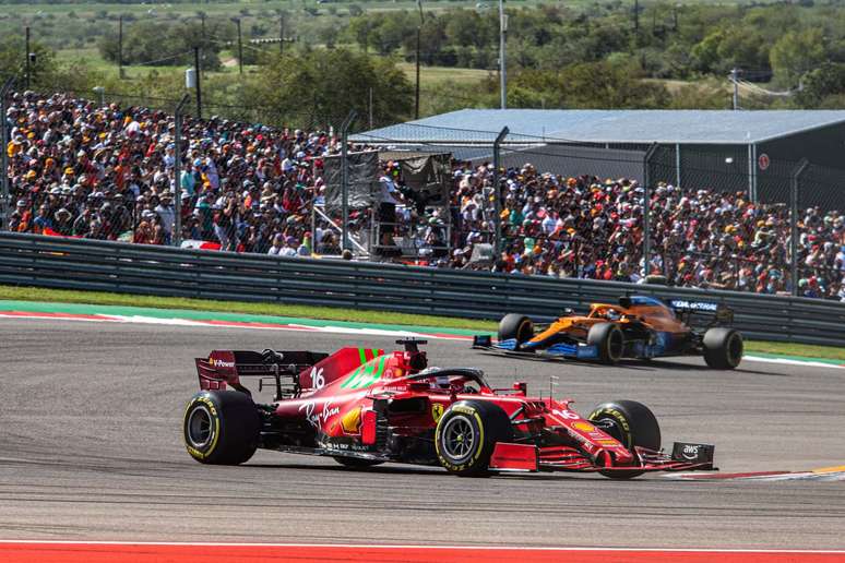 A ferrari superou a McLaren na corrida pelo top-3 